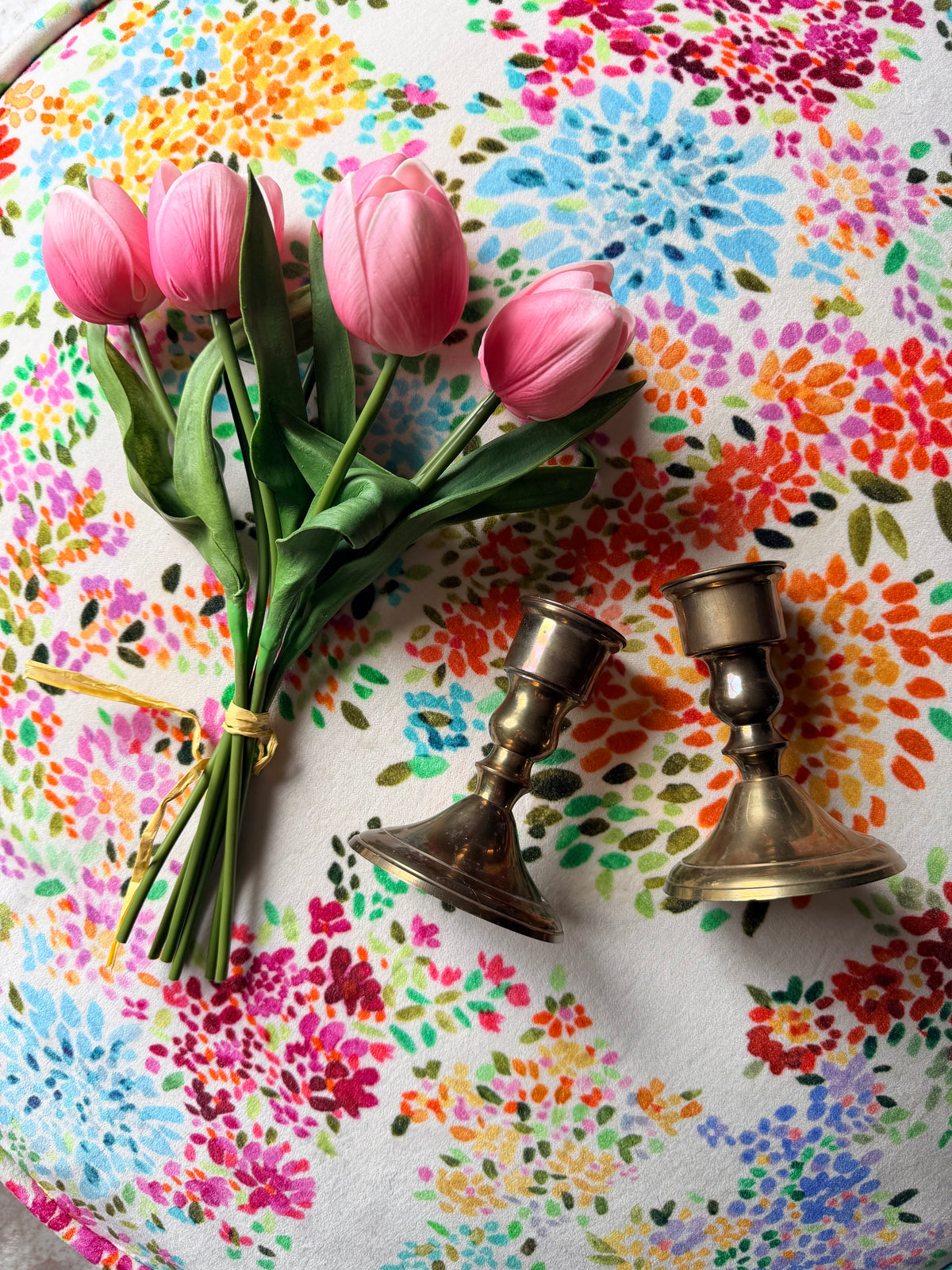 Sunday Brass Candlestick Pair