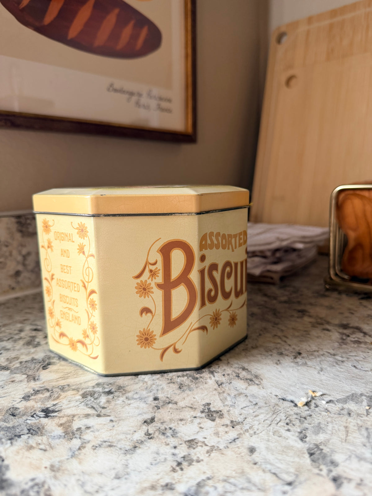Cottage Biscuit Tin