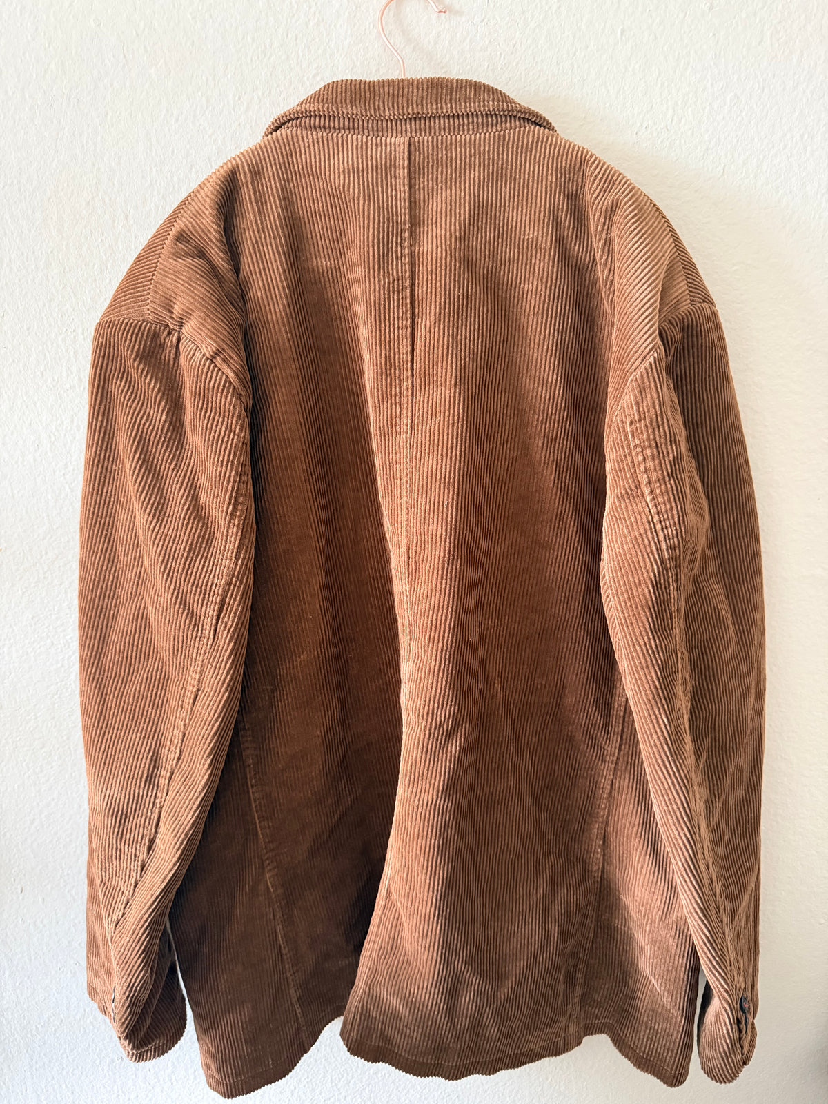 Brown Corduroy Oversized Blazer