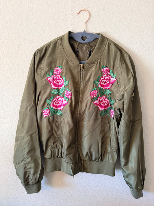 Rose Garden Bomber Jacket
