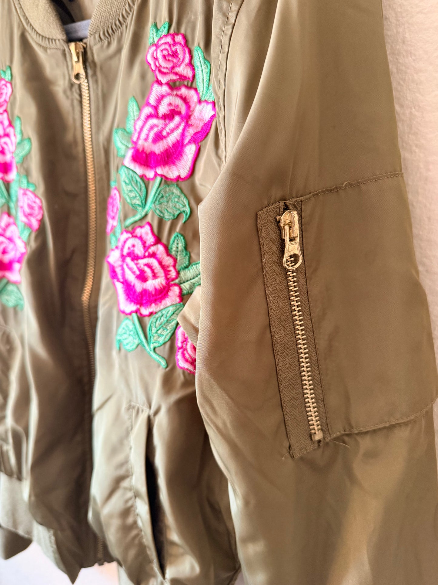 Rose Garden Bomber Jacket